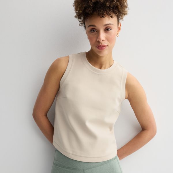 Женский ультракомфортный топ Tek Gear, цвет cement boardwalk 
Женский ультракомфортный топ Tek Gear, цвет cement boardwalk