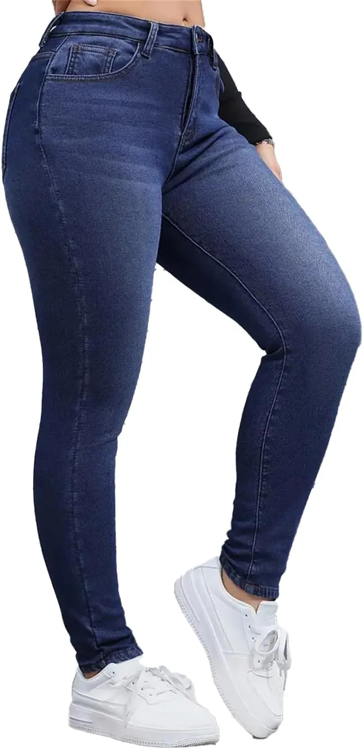 Женские зимние джинсы Thick Skinny Pants Fleece Lined
Женские зимние джинсы Thick Skinny Pants Fleece Lined