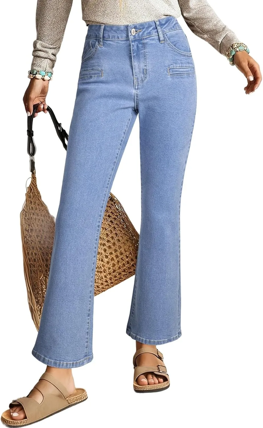 Женские джинсы Astylish с высокой посадкой, прямые, широкие
Женские джинсы Astylish с высокой посадкой, прямые, широкие