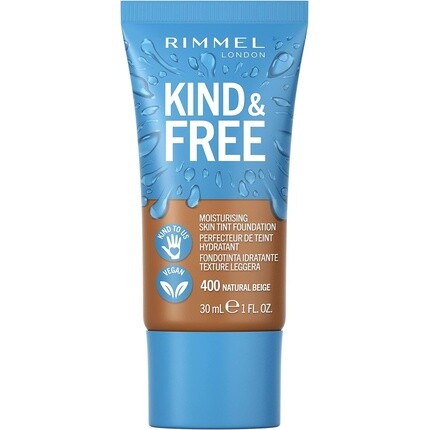 Rimmel London - Тональный тональный крем Kind & Free Moisturizing Skin Tint - Натуральный бежевый 30мл 
Rimmel London - Тональный тональный крем Kind & Free Moisturizing Skin Tint - Натуральный бежевый 30мл