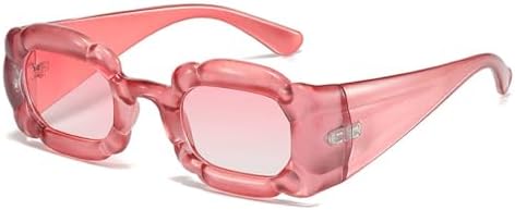 Женские солнцезащитные очки в стиле панк, конфетные оттенки, винтажный градиент; мужские солнцезащитные очки с нестандартной формой дужек, защита от ультрафиолета UV400 MTZJH, Pink
Женские солнцезащитные очки в стиле панк, конфетные оттенки, винтажный градиент; мужские солнцезащитные очки с нестандартной формой дужек, защита от ультрафиолета UV400 MTZJH, Pink