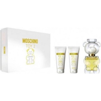 Игрушка 2 Набор Edp 50 мл + Гель для душа 50 мл + Лосьон для тела 50 мл Moschino
Игрушка 2 Набор Edp 50 мл + Гель для душа 50 мл + Лосьон для тела 50 мл Moschino