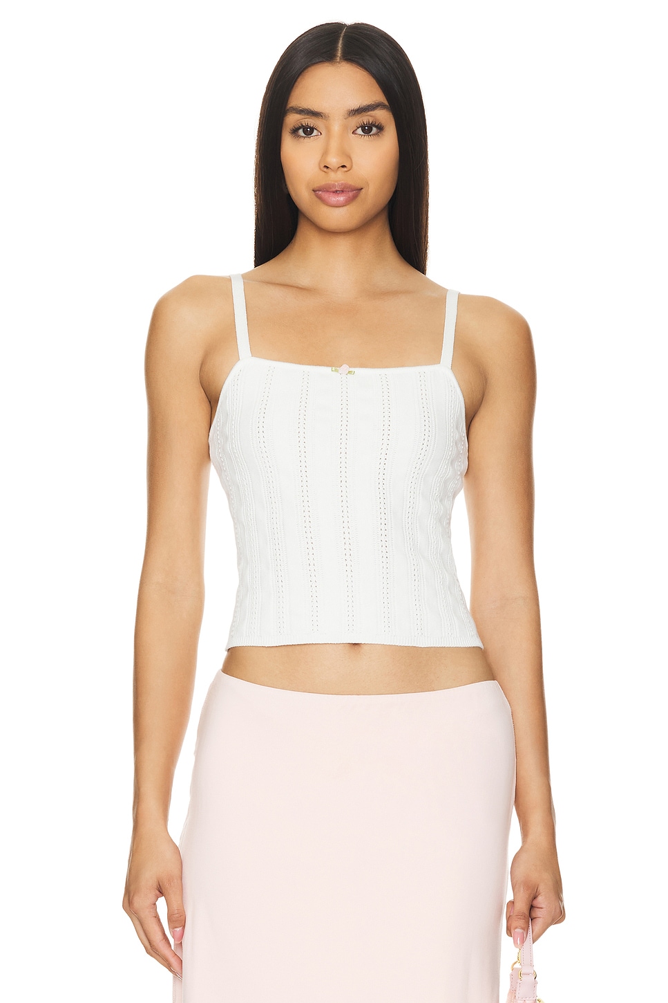 Ронан вязаный топ Majorelle, белый
Ронан вязаный топ Majorelle, белый