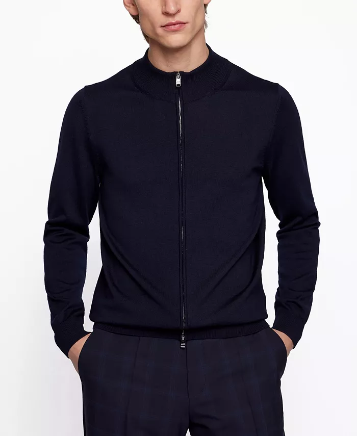 Мужской кардиган Regular-Fit Hugo Boss, синий
Мужской кардиган Regular-Fit Hugo Boss, синий