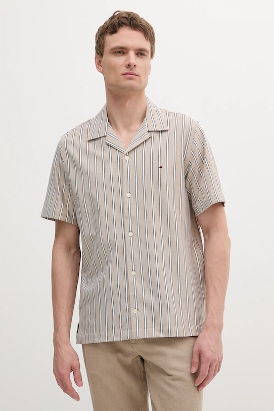 Хлопковая рубашка Tommy Hilfiger, бежевый
Хлопковая рубашка Tommy Hilfiger, бежевый