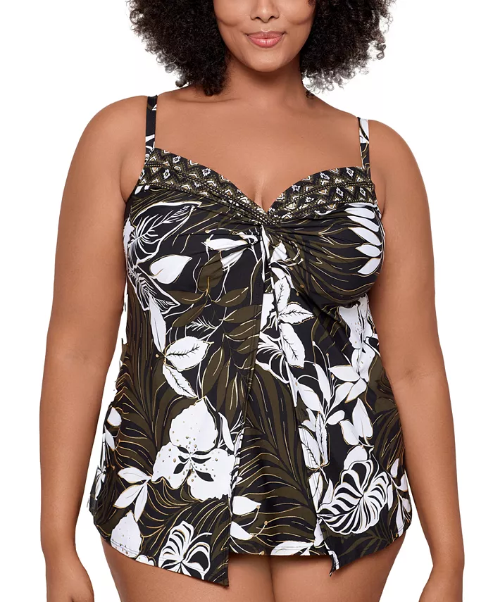 Топ-танкини с чашками на косточках Plus Size Elle Dorado Love Knot Miraclesuit, мультиколор
Топ-танкини с чашками на косточках Plus Size Elle Dorado Love Knot Miraclesuit, мультиколор