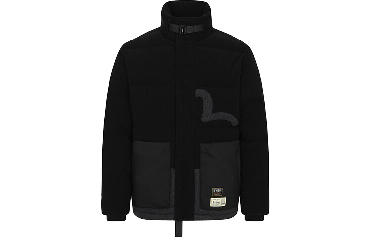 Мужской пуховик EVISU, черный
Мужской пуховик EVISU, черный