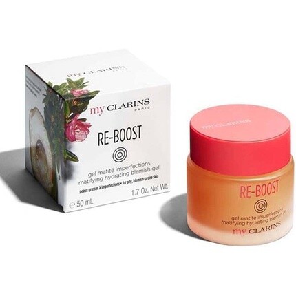 Re-Boost Матирующий увлажняющий гель от прыщей 50 мл, Clarins
Re-Boost Матирующий увлажняющий гель от прыщей 50 мл, Clarins