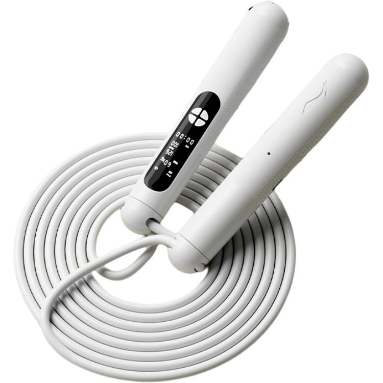 LINING Электронная скакалка для фитнеса Casual Entertainment Unisex с силиконовым тросом и ПВХ-ручками, длина 2.8 м, цвет белый
LINING Электронная скакалка для фитнеса Casual Entertainment Unisex с силиконовым тросом и ПВХ-ручками, длина 2.8 м, цвет белый