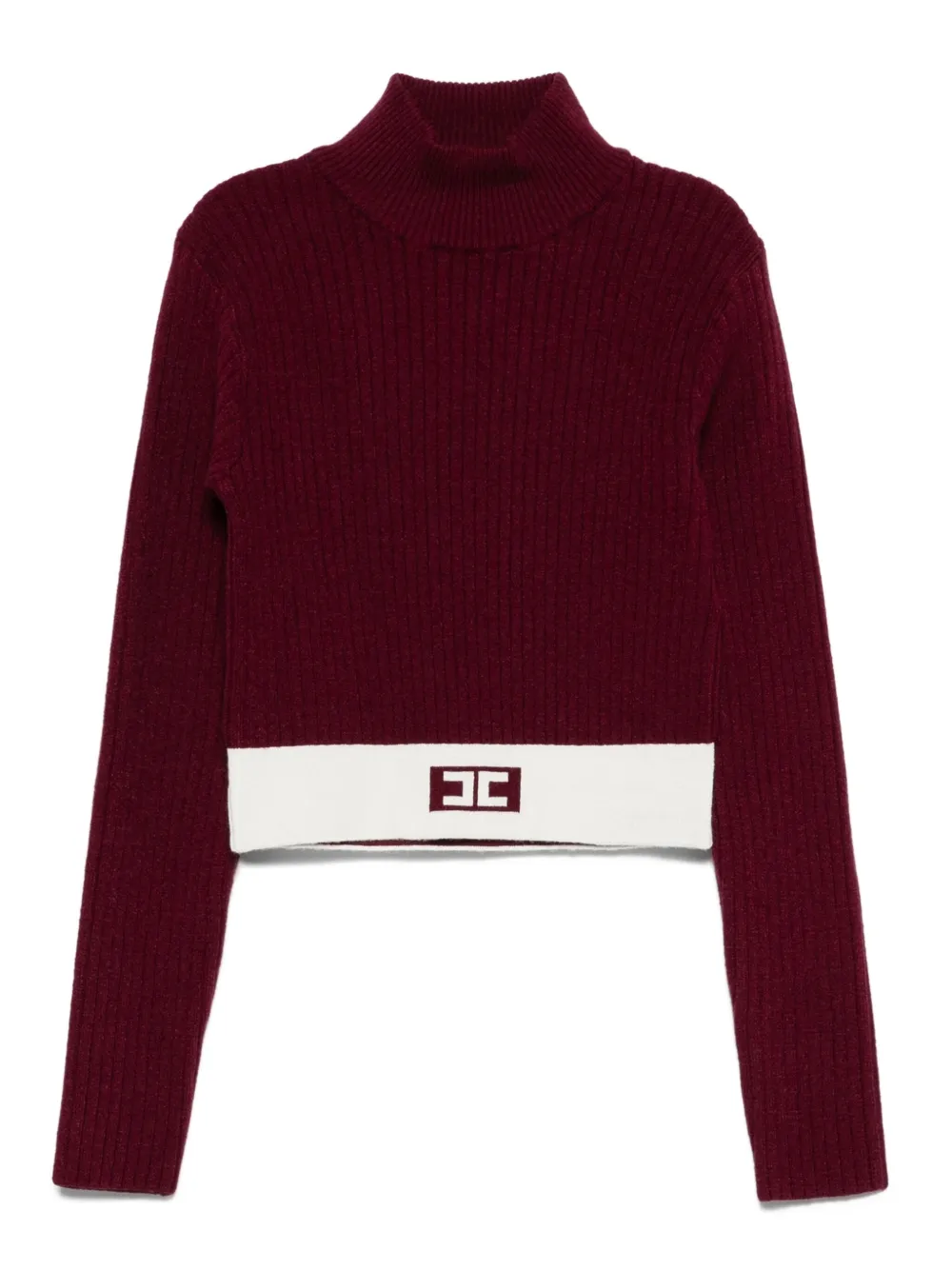 Топ в рубчик с логотипом Elisabetta Franchi La Mia Bambina, красный
Топ в рубчик с логотипом Elisabetta Franchi La Mia Bambina, красный