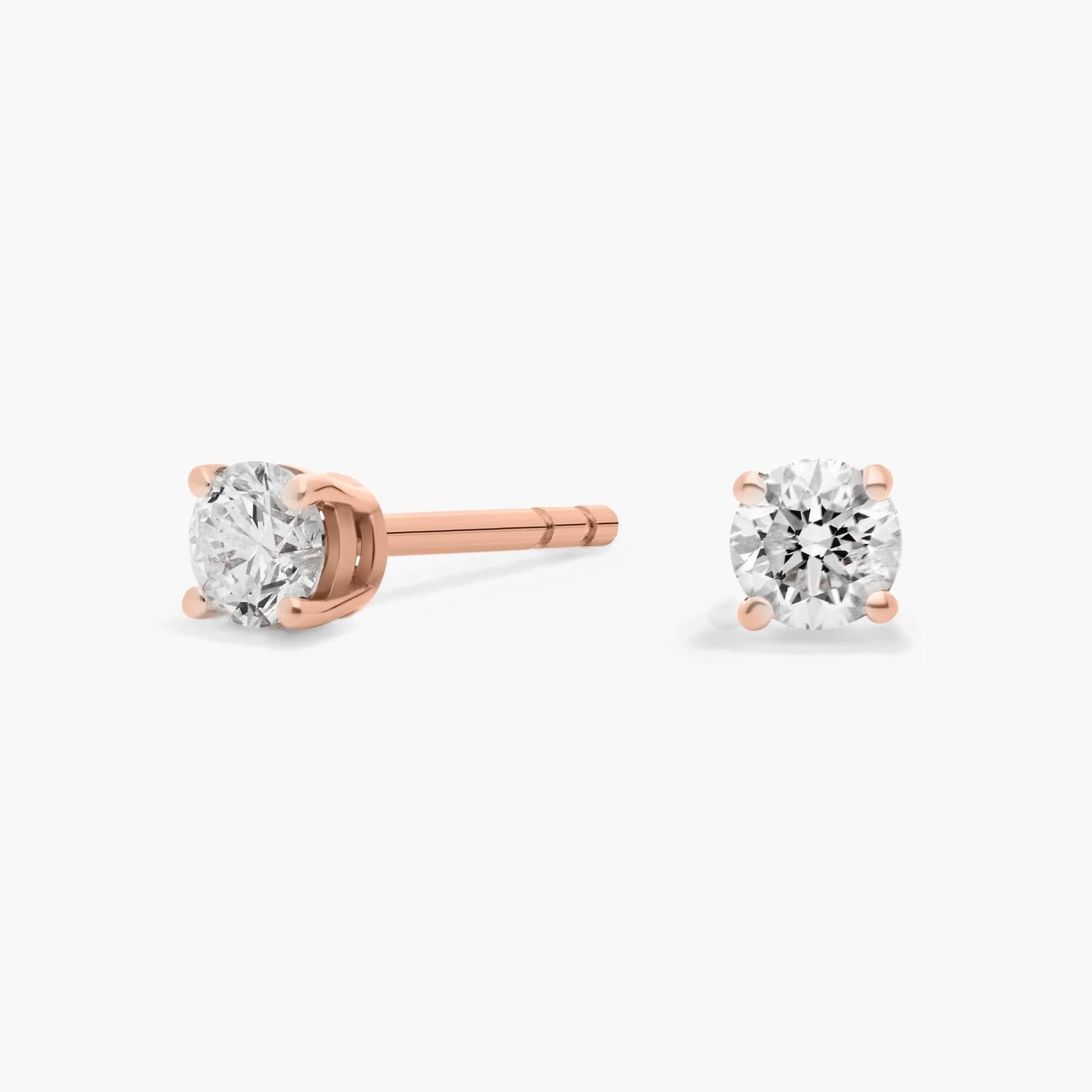 Серьги-гвоздики с бриллиантами из розового золота 14 карат (1/3 карата) Blue Nile
Серьги-гвоздики с бриллиантами из розового золота 14 карат (1/3 карата) Blue Nile