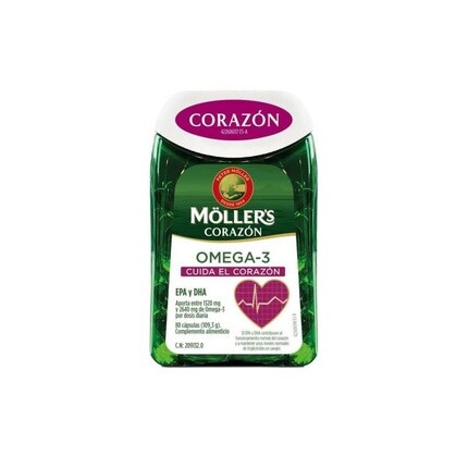 Капсулы Омега-3 от Moller's Heart
Капсулы Омега-3 от Moller's Heart