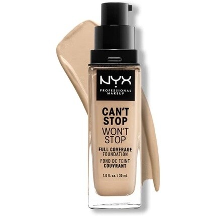 Тональный крем NYX Professional Makeup Can't Stop Won't Stop Matte Finish, 06.3 Vanilla, 30 мл
Тональный крем NYX Professional Makeup Can't Stop Won't Stop Matte Finish, 06.3 Vanilla, 30 мл