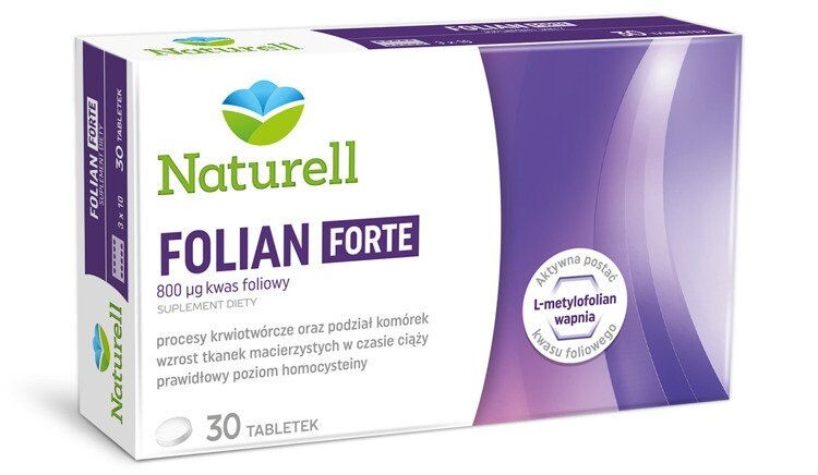Naturell Folian Forte таблетки фолиевой кислоты, 30 шт.
Naturell Folian Forte таблетки фолиевой кислоты, 30 шт.
