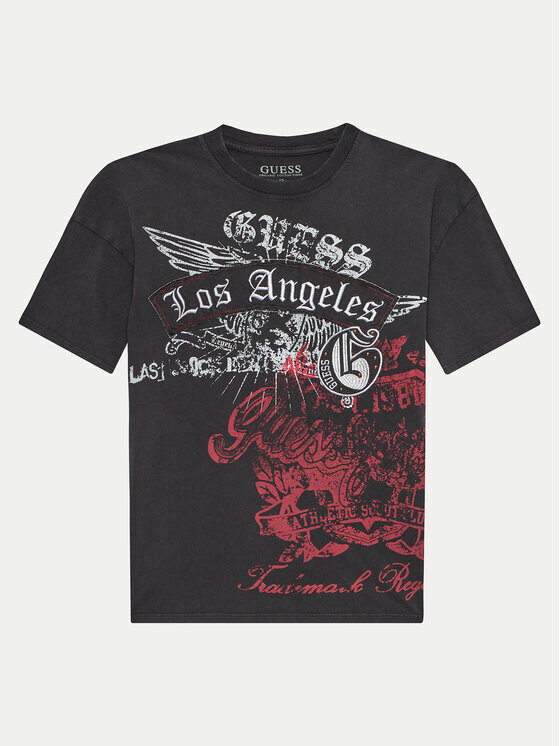 Футболка стандартного кроя Guess, черный
Футболка стандартного кроя Guess, черный