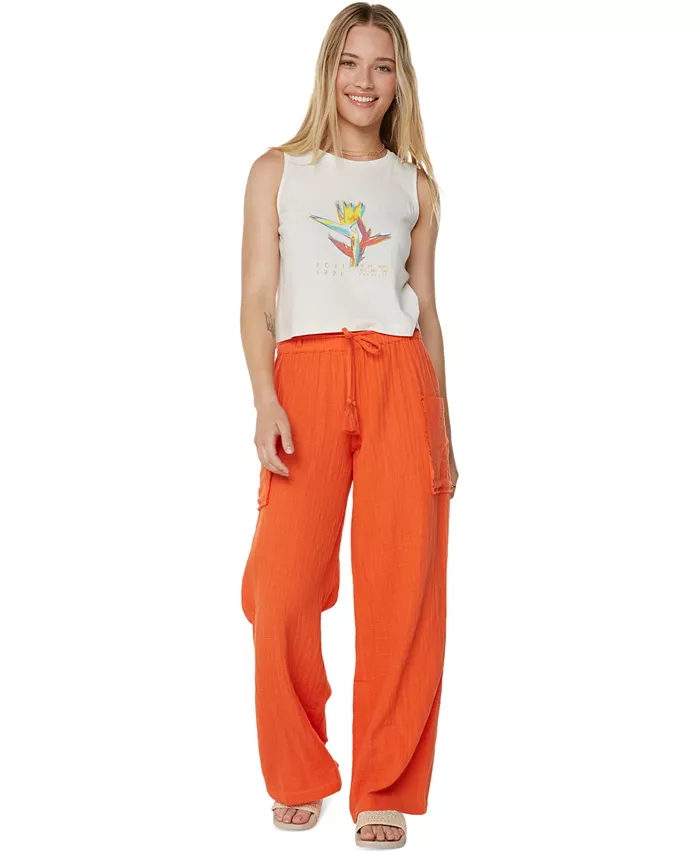 Широкие хлопковые брюки Sea Goldie для юниоров Roxy, оранжевый
Широкие хлопковые брюки Sea Goldie для юниоров Roxy, оранжевый