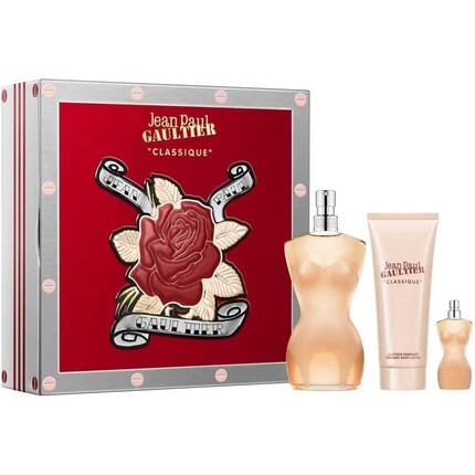 Classique Edt 100 мл + Edt 6 мл + лосьон для тела 75 мл подарочный набор, Jean Paul Gaultier
Classique Edt 100 мл + Edt 6 мл + лосьон для тела 75 мл подарочный набор, Jean Paul Gaultier