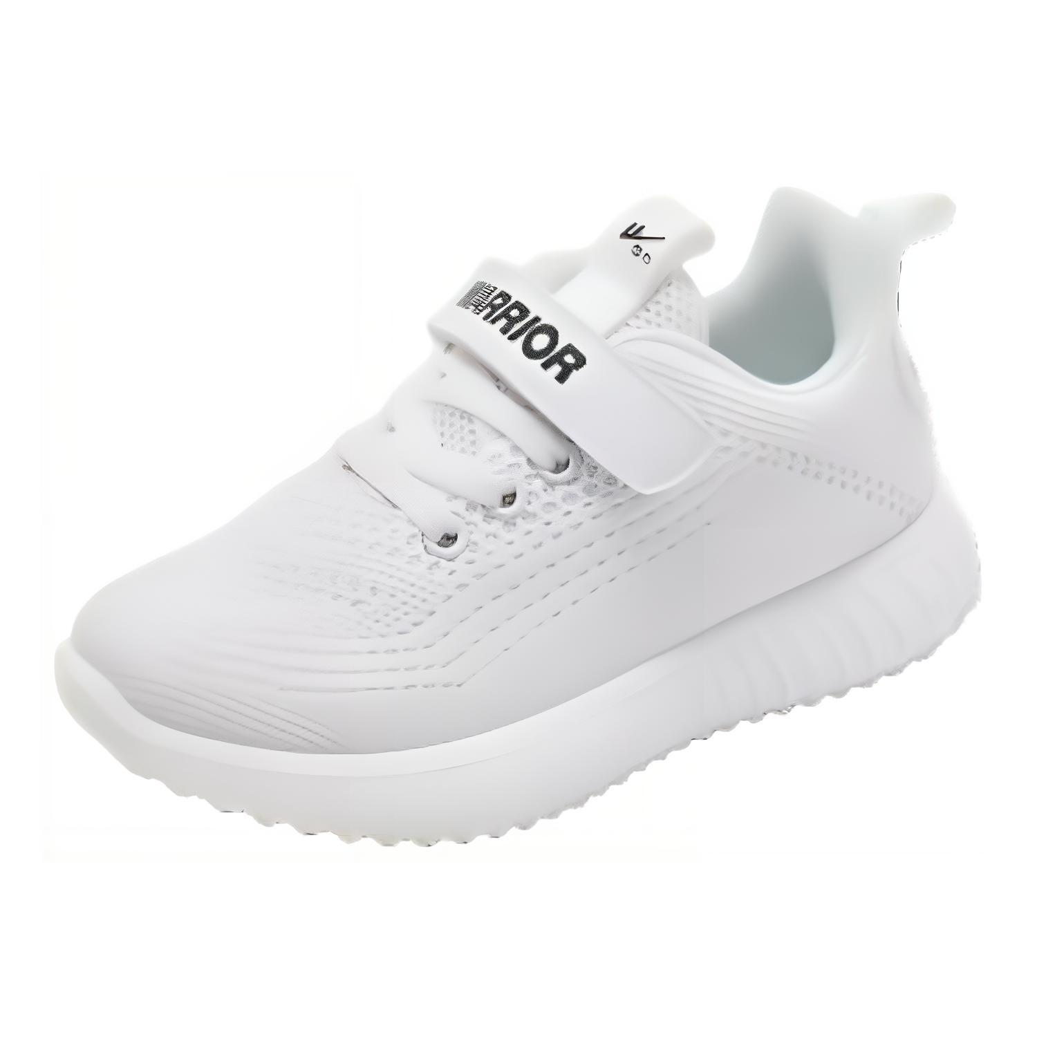 Противоскользящие антиударные низкие детские беговые кроссовки Warrior белого цвета Kids'
Противоскользящие антиударные низкие детские беговые кроссовки Warrior белого цвета Kids'