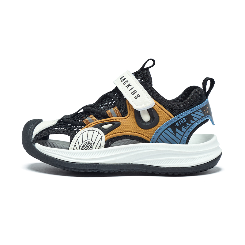 Детские сандалии с низким берцем и дышащей подошвой, устойчивые к ударам ABC KIDS, черный/коричневый
Детские сандалии с низким берцем и дышащей подошвой, устойчивые к ударам ABC KIDS, черный/коричневый