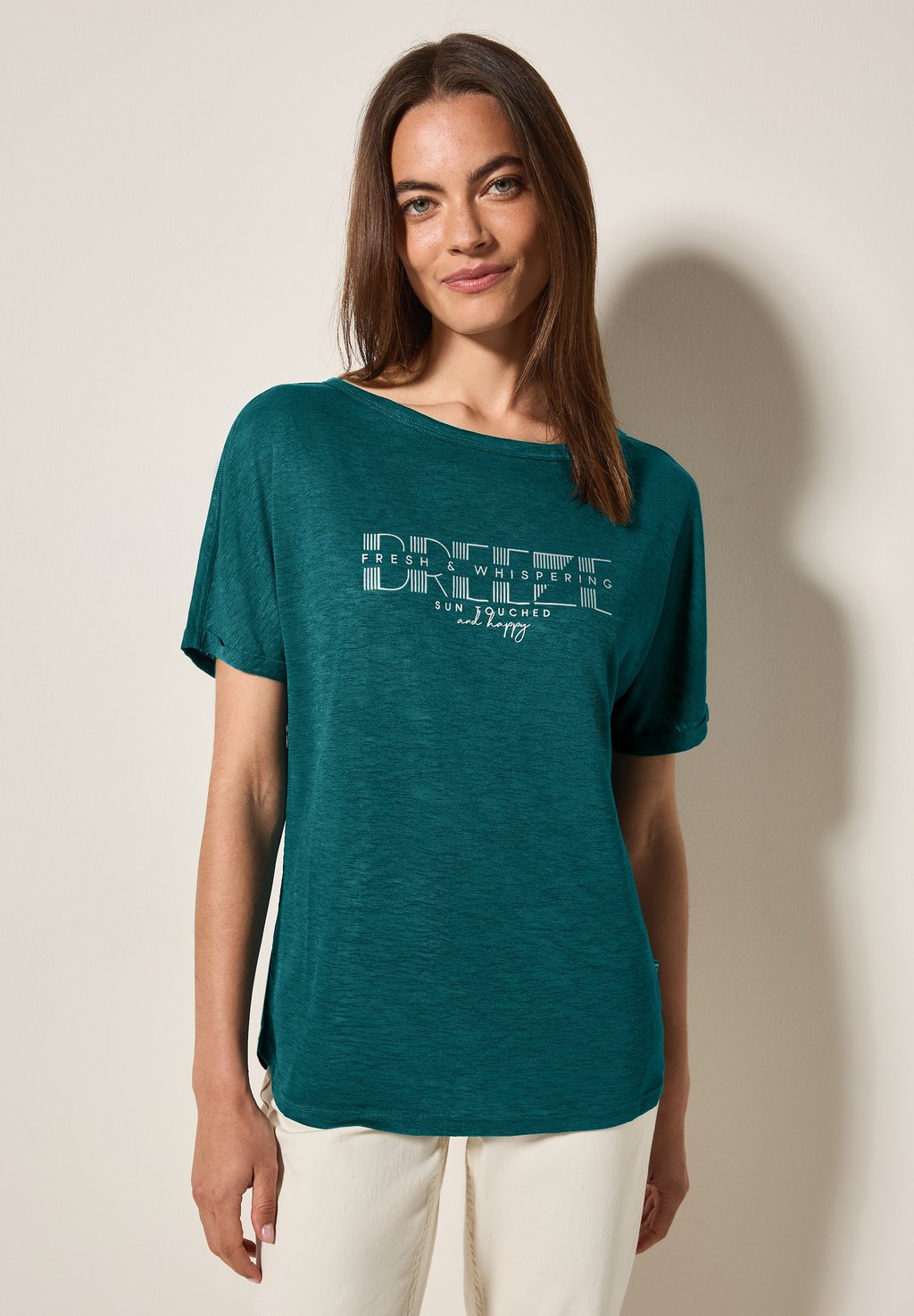 Футболка с принтом Cecil, зеленый
Футболка с принтом Cecil, зеленый