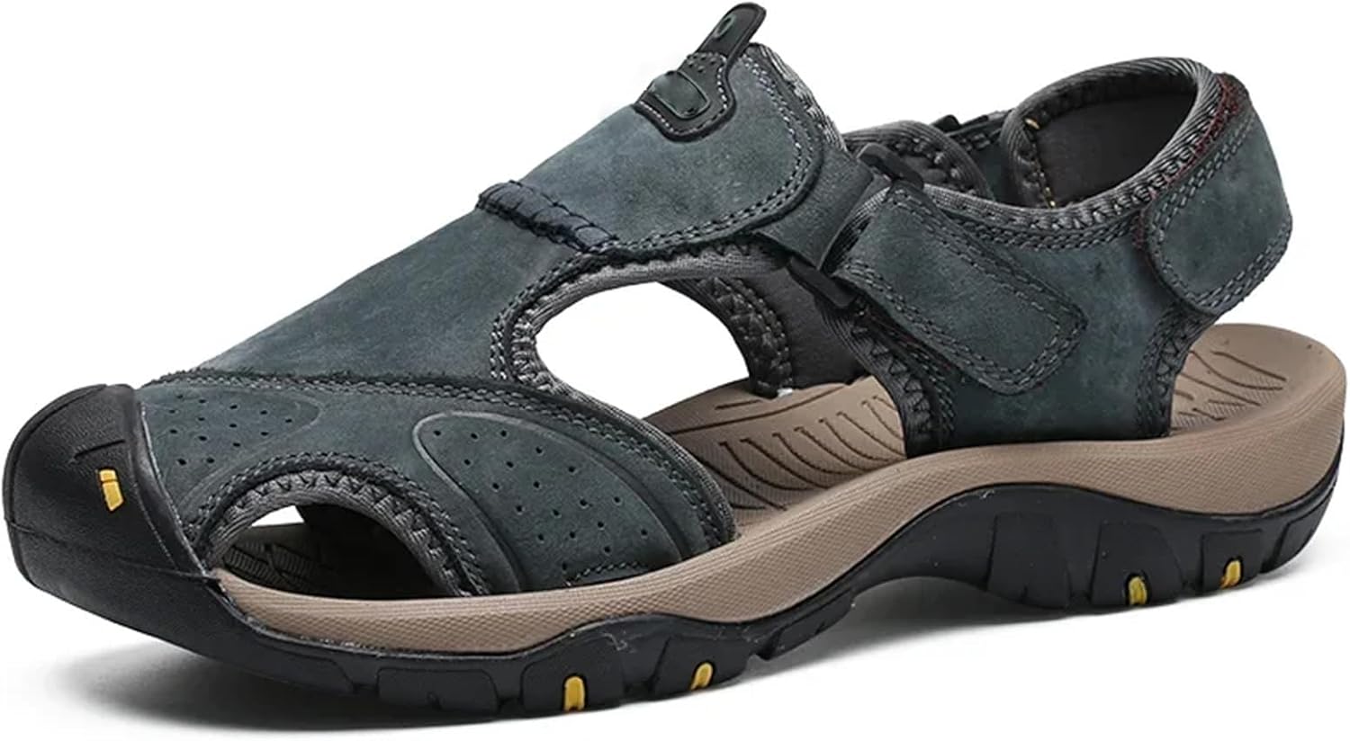 Мужские кожаные сандалии Летняя обувь для мужчин Обувь для улицы и воды Generic, синий
Мужские кожаные сандалии Летняя обувь для мужчин Обувь для улицы и воды Generic, синий