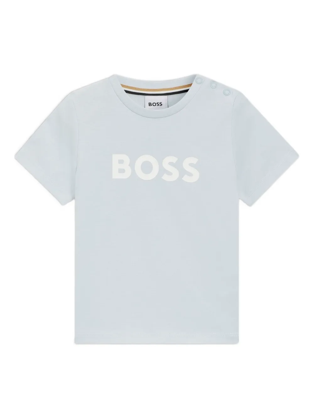 Футболка с короткими рукавами и принтом логотипа BOSS Kidswear, синий 
Футболка с короткими рукавами и принтом логотипа BOSS Kidswear, синий