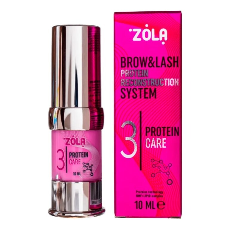 Zola, Этап ламинирования бровей, 03 Protein Care, 10 мл
Zola, Этап ламинирования бровей, 03 Protein Care, 10 мл