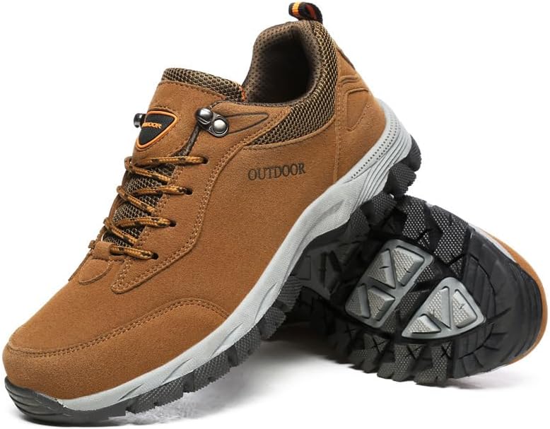 Мужские походные обувь для улицы, противоскользящие кроссовки для троп, с толстой подошвой, повседневная спортивная обувь для ходьбы, трекинга и восхождений Qacksv, коричневый
Мужские походные обувь для улицы, противоскользящие кроссовки для троп, с толстой подошвой, повседневная спортивная обувь для ходьбы, трекинга и восхождений Qacksv, коричневый
