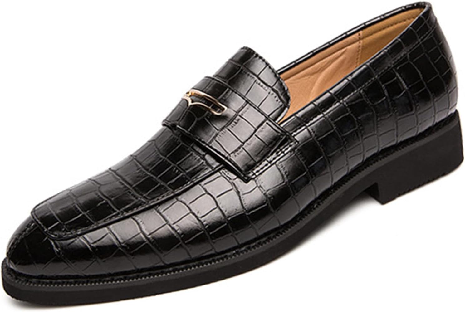 Мужские кожаные удобные слипоны Penny Loafers модные роскошные туфли с принтом Oxford, удобный массивный каблук, противоскользящие повседневные деловые туфли Galonfulty, черный
Мужские кожаные удобные слипоны Penny Loafers модные роскошные туфли с принтом Oxford, удобный массивный каблук, противоскользящие повседневные деловые туфли Galonfulty, черный