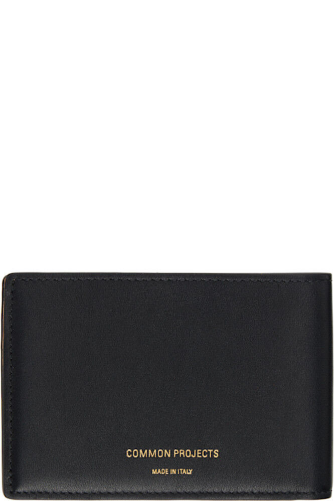 Черный стандартный кошелек Common Projects 
Черный стандартный кошелек Common Projects
