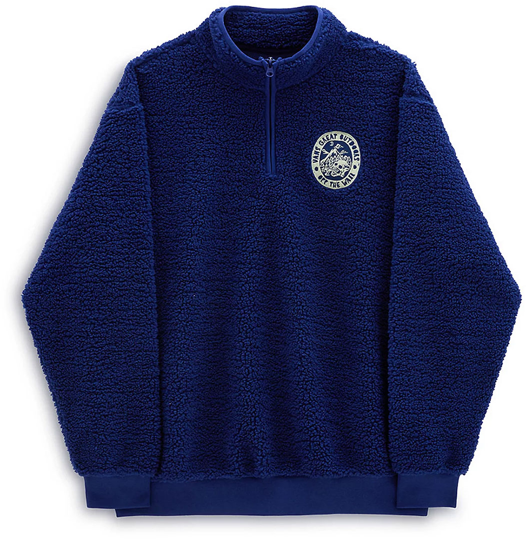 Vans Толстовка Happy moon zip fleece blue depths S
Vans Толстовка Happy moon zip fleece blue depths S