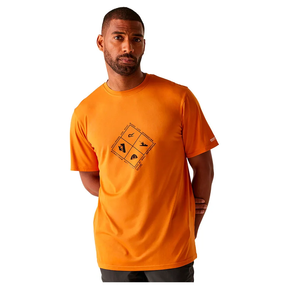 Футболка с коротким рукавом Regatta Fingal Stretch, оранжевый
Футболка с коротким рукавом Regatta Fingal Stretch, оранжевый