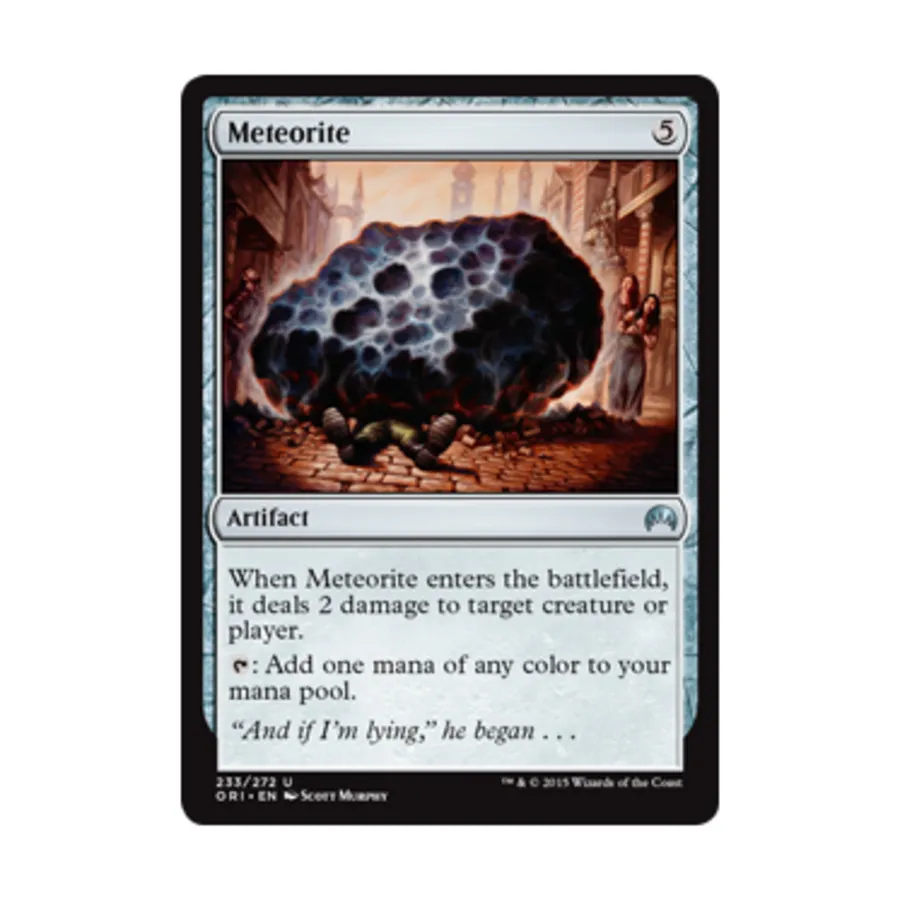 CCG Метеорит (U), MTG - Magic Origins
CCG Метеорит (U), MTG - Magic Origins