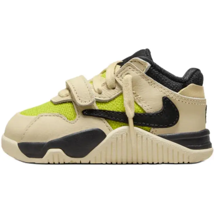 Кроссовки Jumpman Jack TR для малышей Jordan, бежевый/черный/желтый
Кроссовки Jumpman Jack TR для малышей Jordan, бежевый/черный/желтый