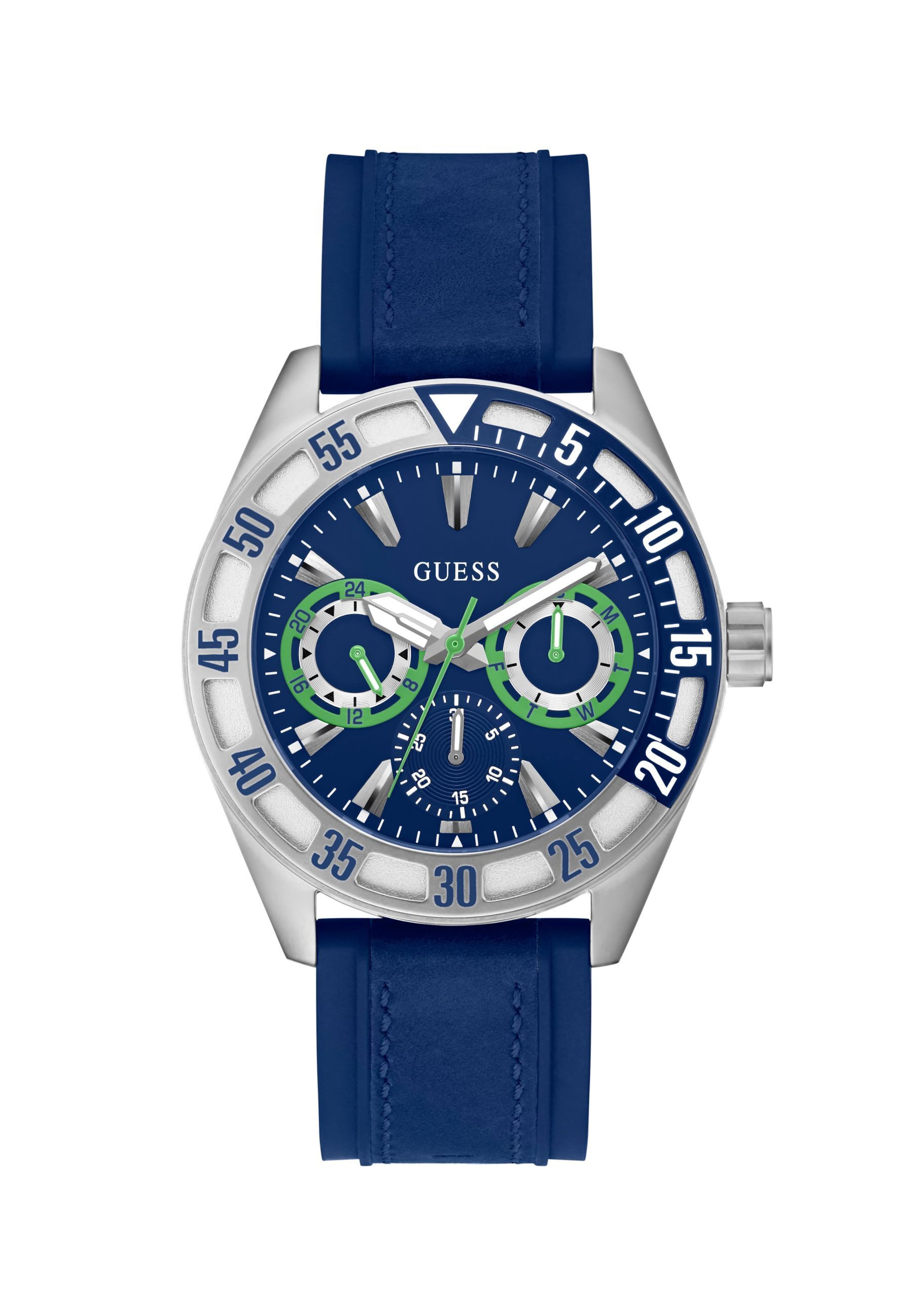 GUESS Часы Analog 'LETTERMAN' в синем цвете
GUESS Часы Analog 'LETTERMAN' в синем цвете