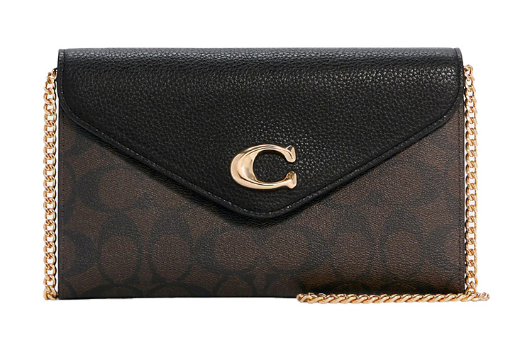 COACH Кожаный конверт через плечо
COACH Кожаный конверт через плечо