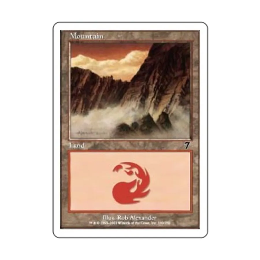 CCG Гора #339 (С), MTG - 7th Edition
CCG Гора #339 (С), MTG - 7th Edition