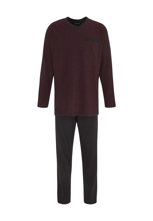 Пижама с нагрудным карманом и V-образным вырезом Dunmore, красный
Пижама с нагрудным карманом и V-образным вырезом Dunmore, красный