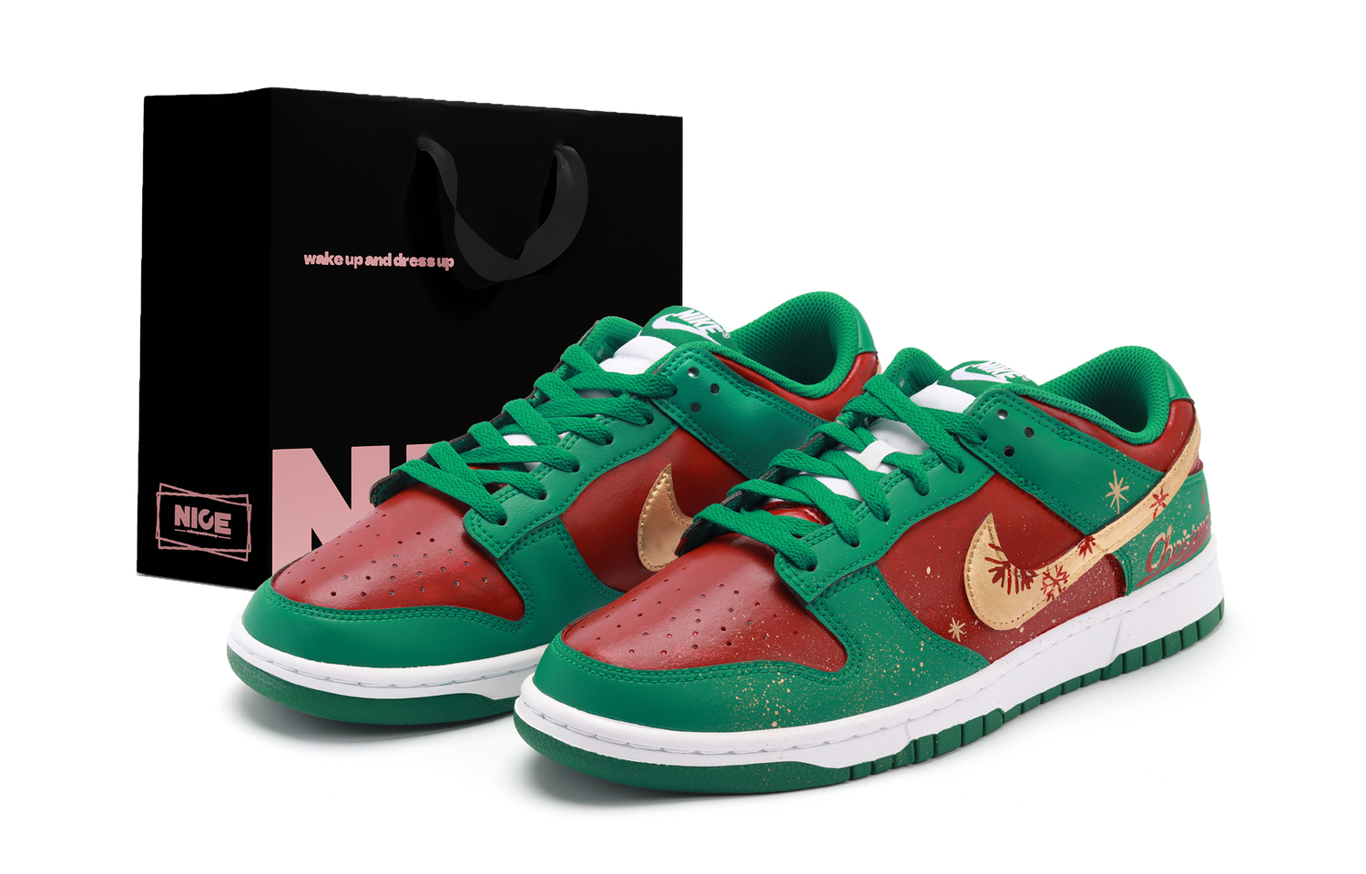 Nike Dunk Abrasion Resistant Breathable Low top Skateboard Shoes мужские красные зеленые
Nike Dunk Abrasion Resistant Breathable Low top Skateboard Shoes мужские красные зеленые