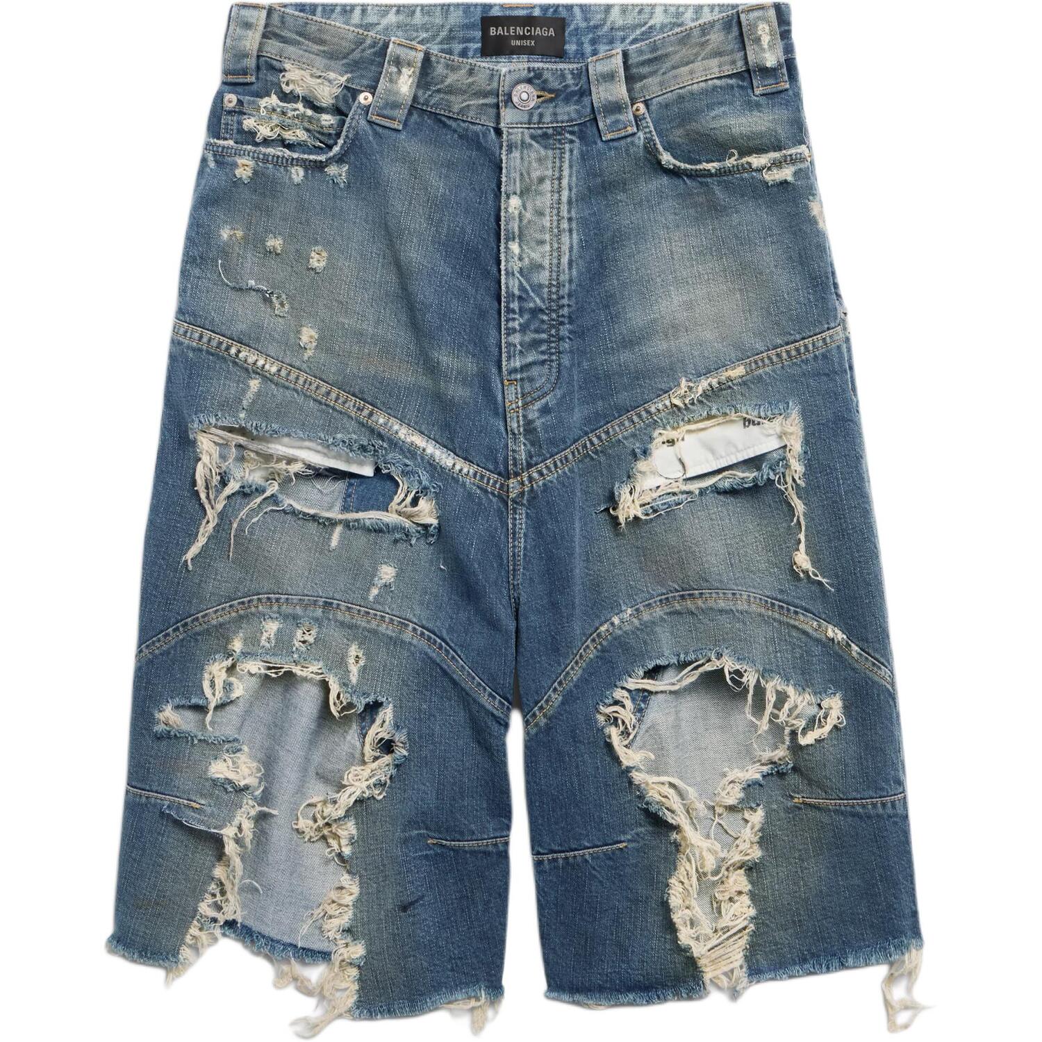 Мешковатые шорты Balenciaga, синий
Мешковатые шорты Balenciaga, синий