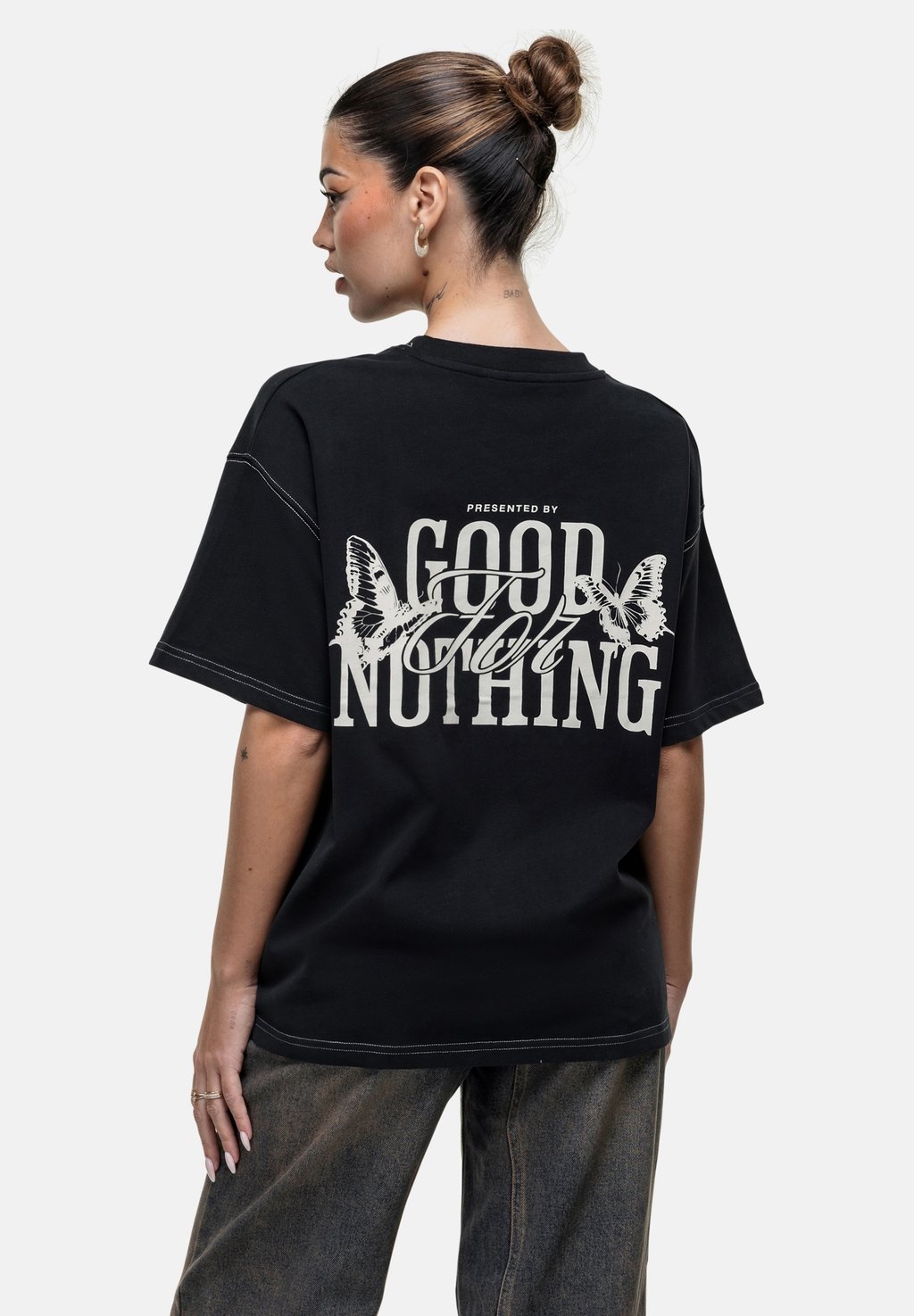 Футболка с принтом DAKO Good For Nothing, черный
Футболка с принтом DAKO Good For Nothing, черный