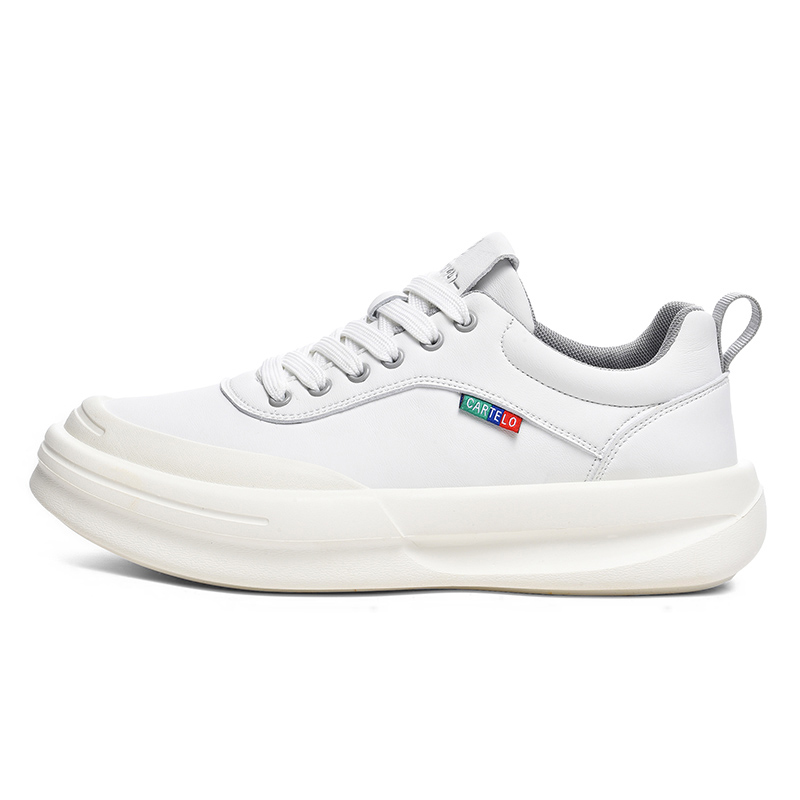 CARTELO Износостойкие мужские низкие кэжуал кеды белые, цвет White
CARTELO Износостойкие мужские низкие кэжуал кеды белые, цвет White