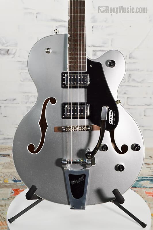 Электрогитара Gretsch G5420T Electromatic Classic Hollow Body Single-Cut Guitar with Bigsby Airline Silver, Серый, Электрогитара Gretsch G5420T Electromatic Classic Hollow Body Single-Cut Guitar with Bigsby Airline Silver
Электрогитара Gretsch G5420T Electromatic Classic Hollow Body Single-Cut Guitar with Bigsby Airline Silver, Серый, Электрогитара Gretsch G5420T Electromatic Classic Hollow Body Single-Cut Guitar with Bigsby Airline Silver