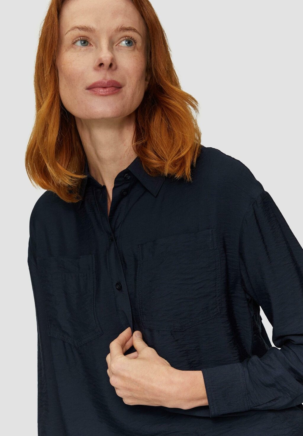 Блуза s.Oliver, темно-синий
Блуза s.Oliver, темно-синий