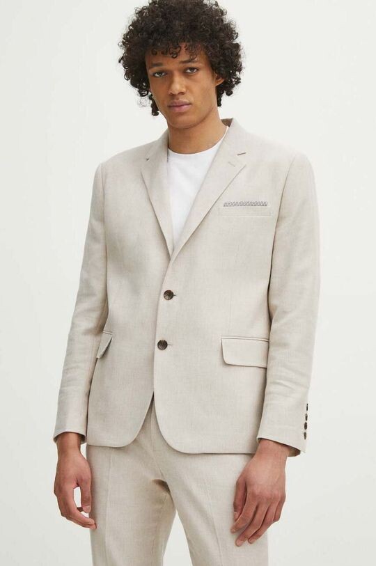 Пиджак из смесового льна Medicine, бежевый
Пиджак из смесового льна Medicine, бежевый