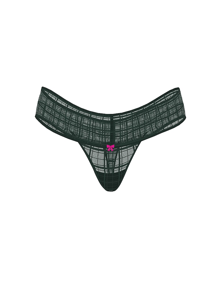 Трусики-Стринги из кружева в клетку The Lacie, plaid lace cilantro
Трусики-Стринги из кружева в клетку The Lacie, plaid lace cilantro
