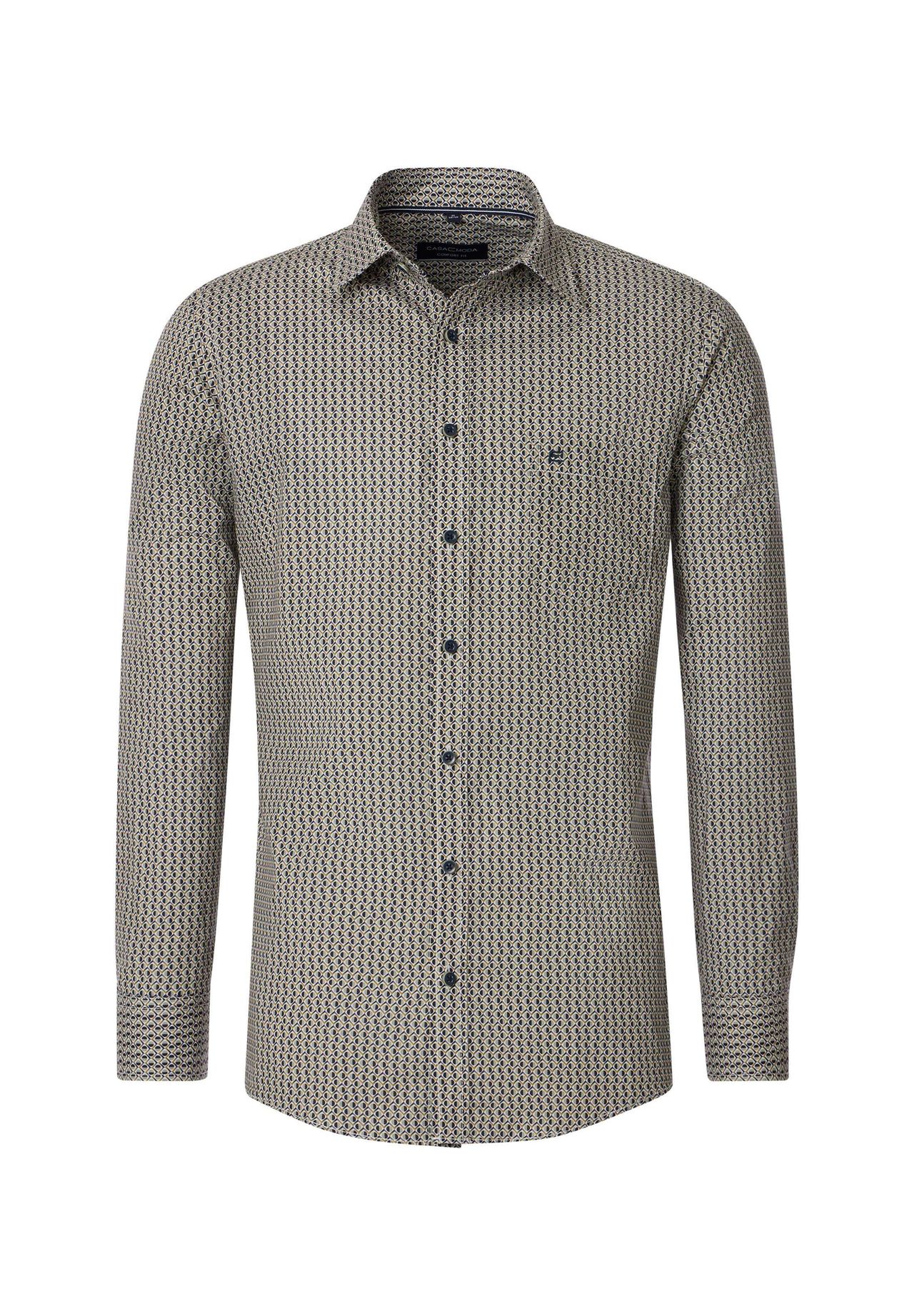 Мужская повседневная рубашка с принтом, удобная посадка CASAMODA, зеленый
Мужская повседневная рубашка с принтом, удобная посадка CASAMODA, зеленый