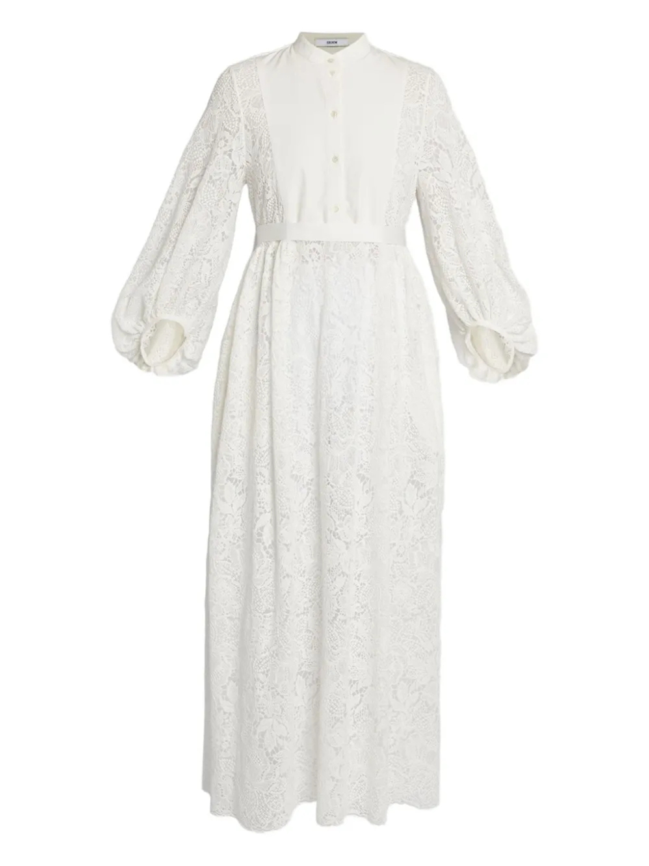 ERDEM платье миди с длинными рукавами и поясом, белый
ERDEM платье миди с длинными рукавами и поясом, белый