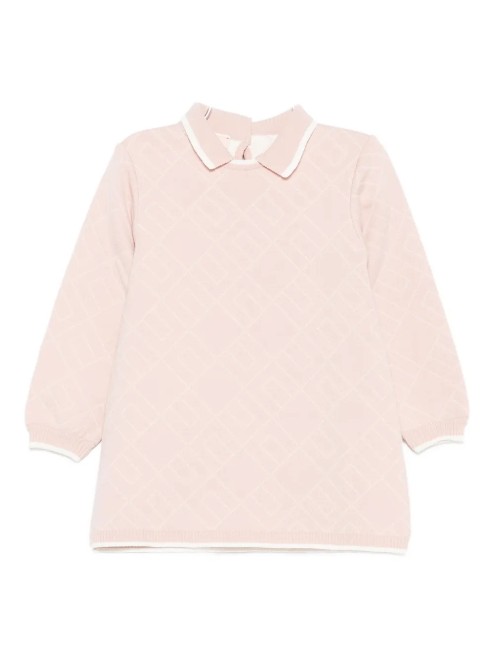 Платье с геометрическим узором и воротником Elisabetta Franchi La Mia Bambina, розовый
Платье с геометрическим узором и воротником Elisabetta Franchi La Mia Bambina, розовый