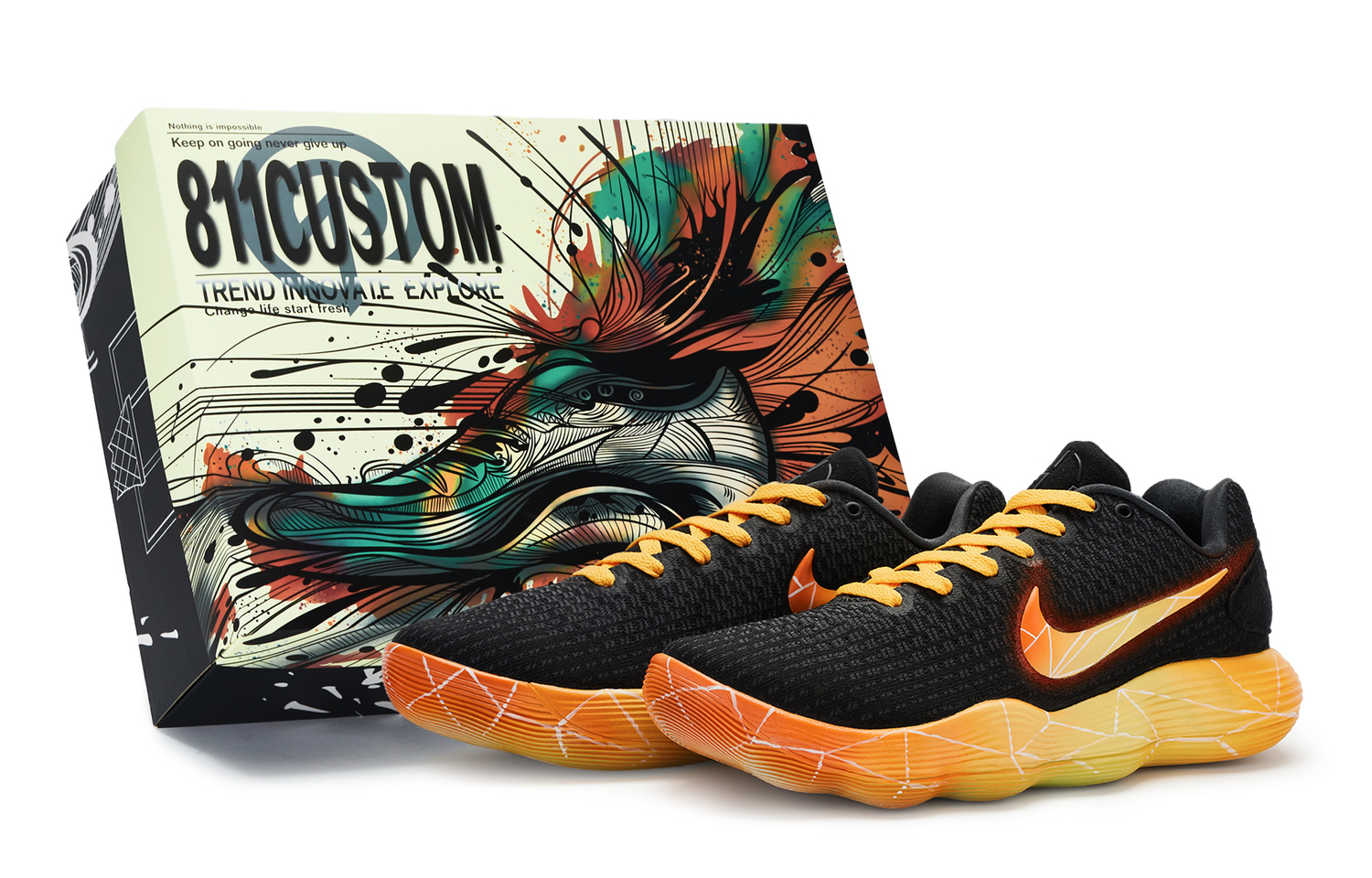 Гиперданк 2017 Баскетбольные кроссовки Мужские Низкие Желтые Найк, Черно-желтые
Гиперданк 2017 Баскетбольные кроссовки Мужские Низкие Желтые Найк, Черно-желтые